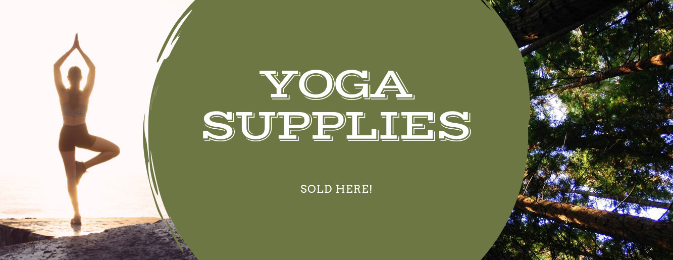 Yoga Supplies Sold Here